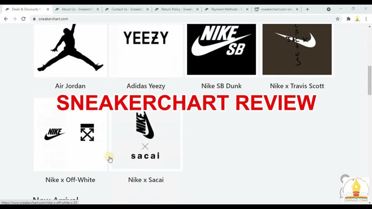 Sneakerchart Reviews What is sneakerchart.com?
