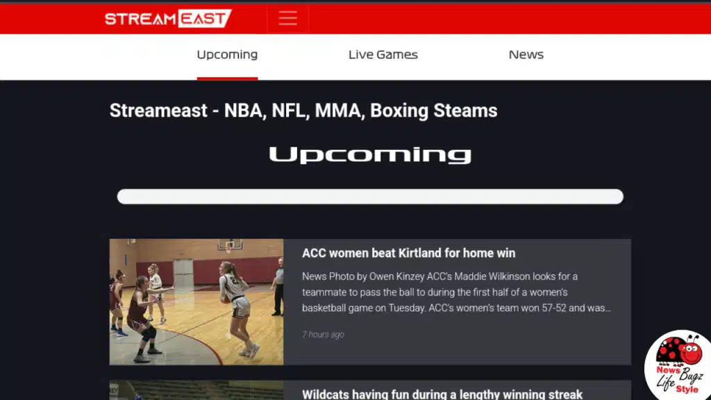 Stream East: Live Sports Streaming Of UFC, NHL, NBA, and More